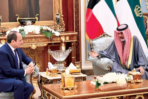 السيسي يؤكد التزام بلاده «استقرار وأمن الكويت وكل الدول الخليجية»