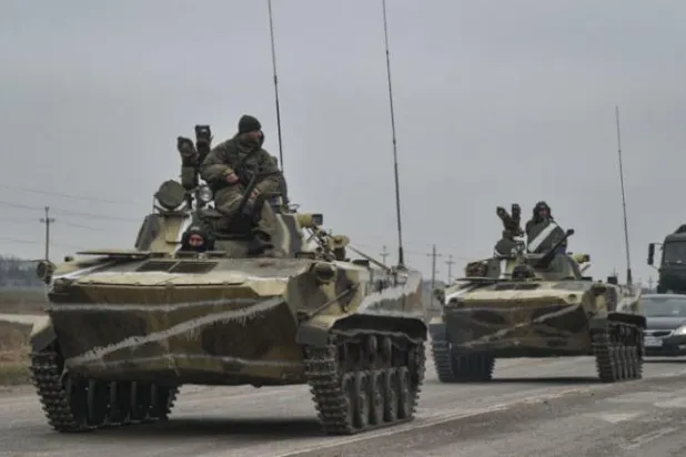 پوٹن نے دار الحکومت کیف کی زندگی تنگ کرتے ہوئے وہاں کے فوج کے ساتھ کی چھیڑ خوانی