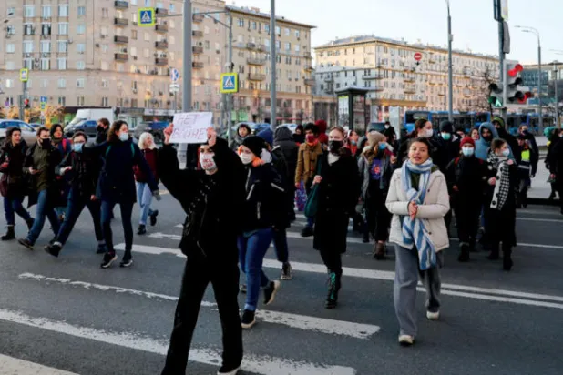 مظاهرات جديدة في روسيا تنديداً بالحرب