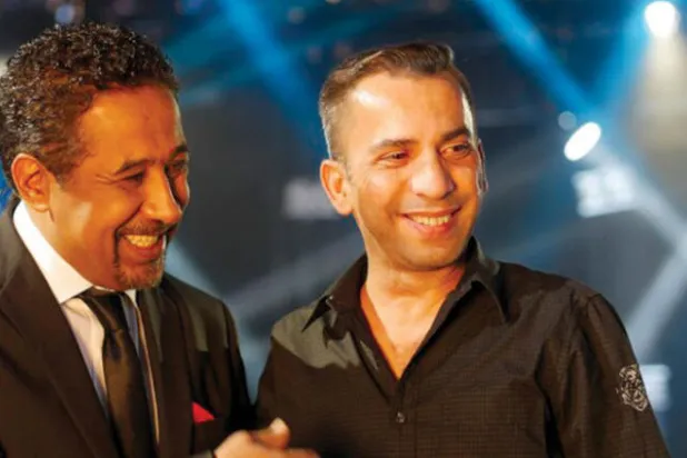 بلال ليان مع المغني الجزائري الشاب خالد