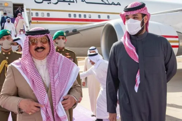 Bahreyn Kralı’ndan Riyad'a ziyaret