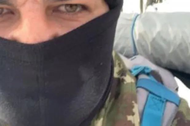 Azerbaijani-Italian Fighter to Asharq Al-Awsat: I'm a Professional Sniper Waiting for the Russians