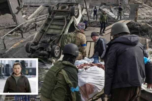 ماسکو نے کیویو کی زندگی کو کیا تنگ اور ساتھ ہی دی ہتھیاروں کے قافلے کو دھمکی 