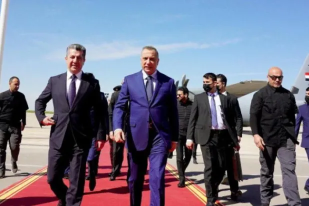 Kazımi, İran’ın füze saldırısını görüşmek üzere Erbil’e gitti