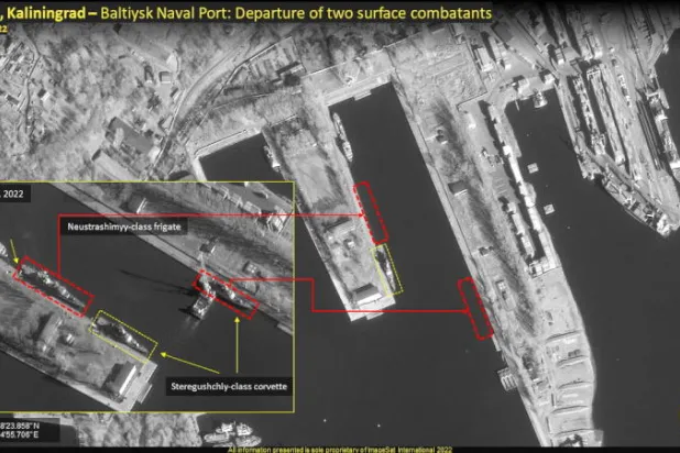 مشاة البحرية الروسية يجرون تدريبات في كالينينغراد