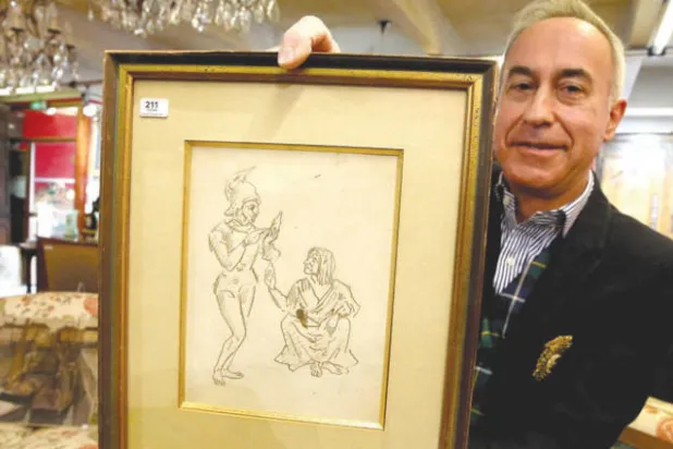 بيع رسم لبول سيزان بـ26 ألف يورو