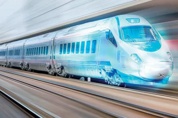 أول «قطار إنفينيتي» يعمل ببطارية كهربائية يعاد شحنها باستخدام الجاذبية