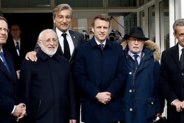 ماكرون وهرتسوغ في تولوز بعد عشر سنوات على الاعتداءات الإرهابية