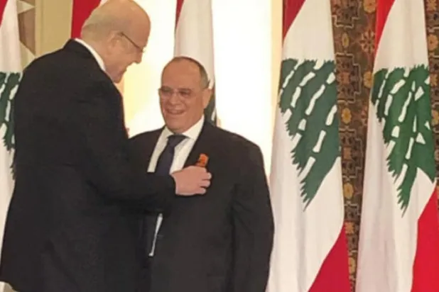 Sadeq Al Sabbah Awarded Lebanon's National Order of the Cedar