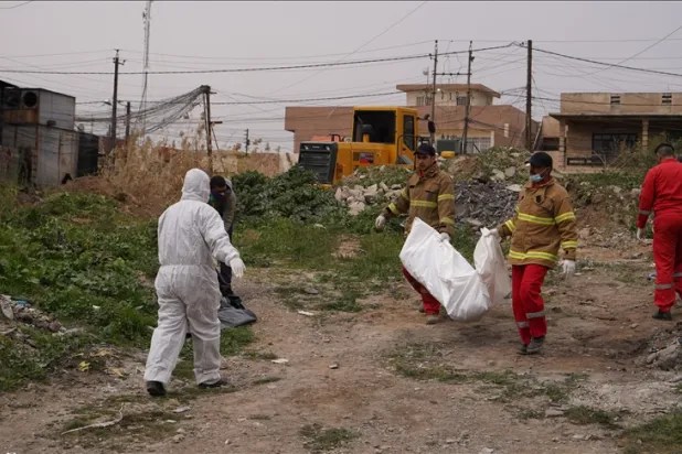 Irak'taki toplu mezardan 143 kişiye ait ceset kalıntısı çıkarıldı