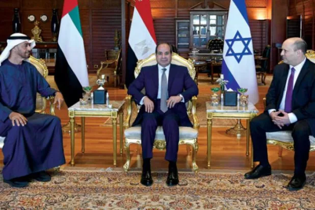 Mısır, İsrail ve BAE, Ukrayna krizinin bölgedeki yansımalarını görüştü