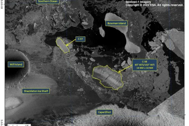 أنتاركتيكا: انهيار جرف جليدي بحجم روما وسط درجات حرارة قياسية