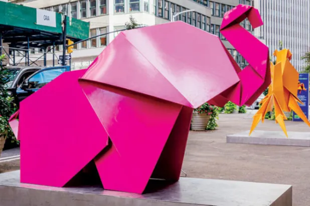 «بارك أفينيو» حديقة حيوانات... بالألوان