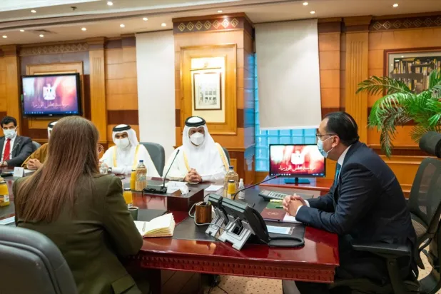 Katar ile Mısır 5 milyar dolarlık yatırım ve ortaklık için anlaştı