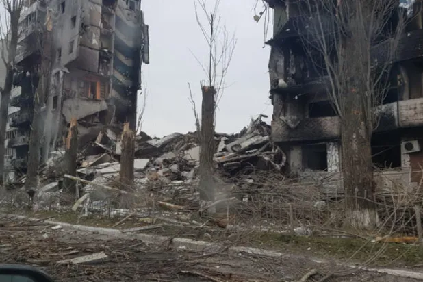 «جحيم» وجثث ومقابر جماعية شمال كييف