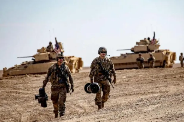 ایرانی بمباری کے بعد شمال مشرقی شام میں ہوئے امریکی فوجی مشق