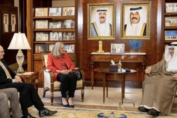 Kuveyt Dışişleri Bakanı, ABD’nin Yemen Özel Temsilcisi ile görüştü