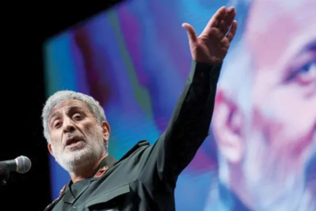 Kudüs Gücü Komutanı Kaani, İsrail’in hızla ortadan kaldırılacağına söz verdi 