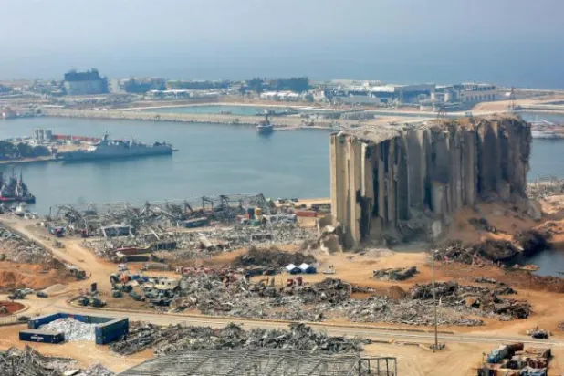 Lübnan: Beyrut Limanı patlamasının sembolü silolar yıkılacak