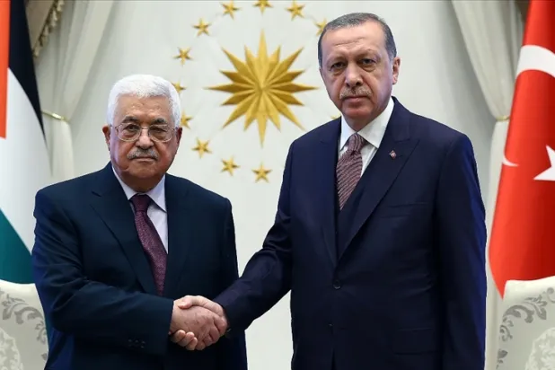 Cumhurbaşkanı Erdoğan, Filistin Devlet Başkanı Abbas ile telefonda görüştü