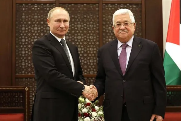Putin ve Abbas telefonda Filistin meselesini görüştü