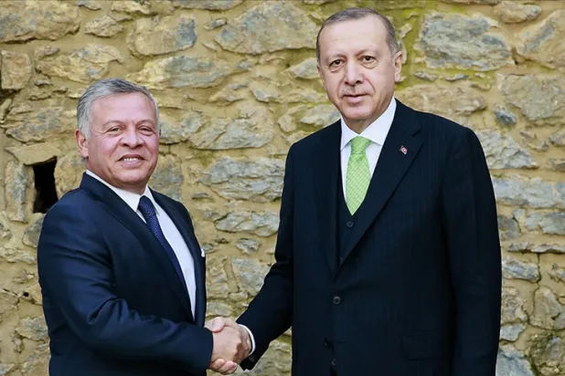 Cumhurbaşkanı Erdoğan, Ürdün Kralı 2. Abdullah ile telefonda görüştü