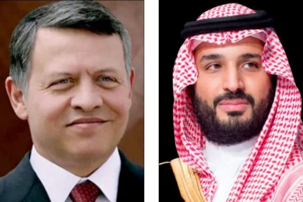 Suudi Arabistan Veliaht Prensi, Ürdün Kralı 2. Abdullah’a geçmiş olsun dileklerini iletti