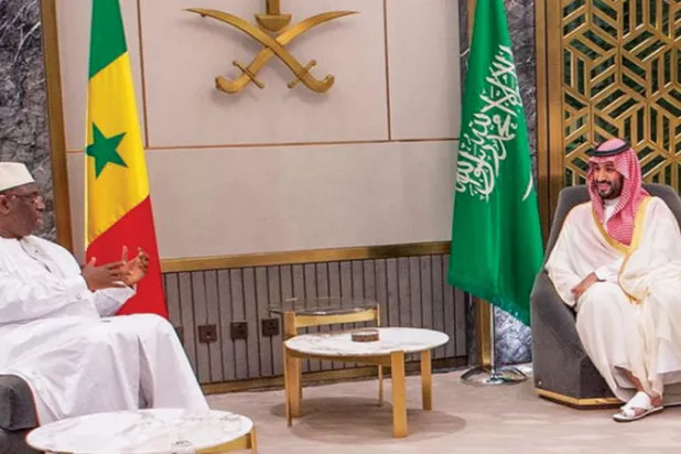 ولي العهد السعودي والرئيس السنغالي يبحثان تعزيز التعاون