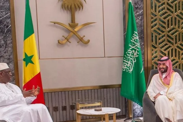 Suudi Arabistan Veliaht Prensi, Senegal Cumhurbaşkanı ile görüştü