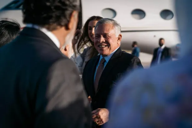 العاهل الأردني يصل إلى القاهرة لحضور لقاء أردني - إماراتي - مصري