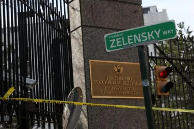 Rusya’nın Washington Büyükelçiliği: Büyükelçilik ABD kurumları tarafından ablukaya alındı