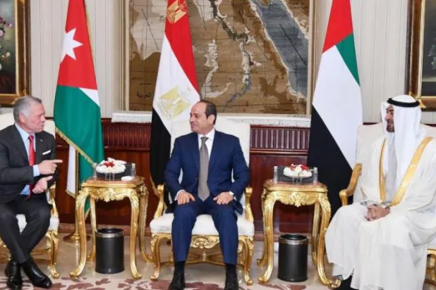 Mısır, BAE ve Ürdün liderleri Kudüs’teki durumu görüştü