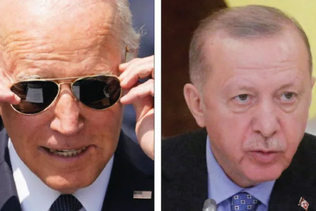 إردوغان يطالب بايدن بـ«تعلم التاريخ جيداً»