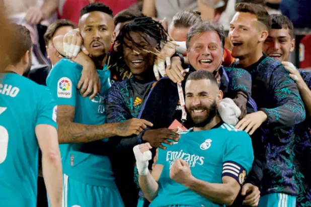 الريال ينتظر نقطة التتويج باللقب الإسباني للمرة الـ35 في تاريخه