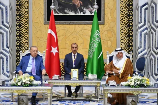 Cumhurbaşkanı Erdoğan, Suudi Arabistan'da
