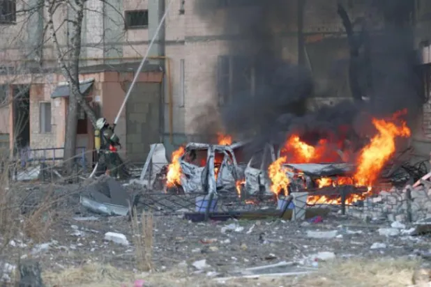 روس نے یوکرائنی میزائل اور خلائی تنصیبات کو بنایا نشانہ