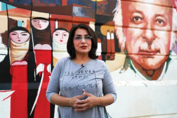 Iraklı sanatçı Macid, Bağdat’ın gri sokaklarını renklendiriyor