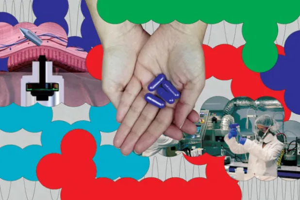 حبة تحقن الدواء في الأمعاء بلا ألم