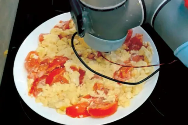 «طاهٍ آلي» يتذوق الطعام