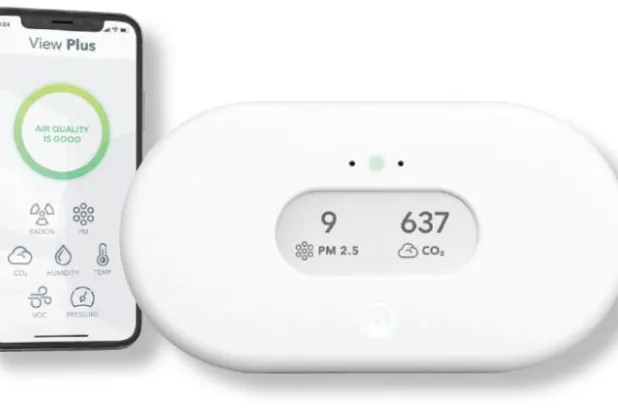 جهاز لمراقبة نوعية الهواء في الأماكن المقفلة