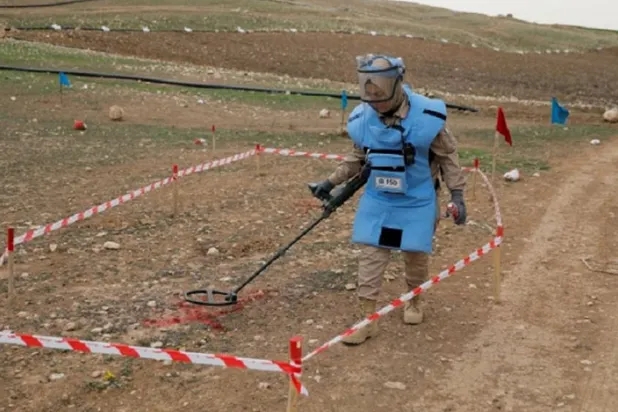 Irak’taki mayınlar… Londra’nın iki katı büyüklüğündeki alanı kaplıyor ve gelecek nesiller için tehlike arz ediyor