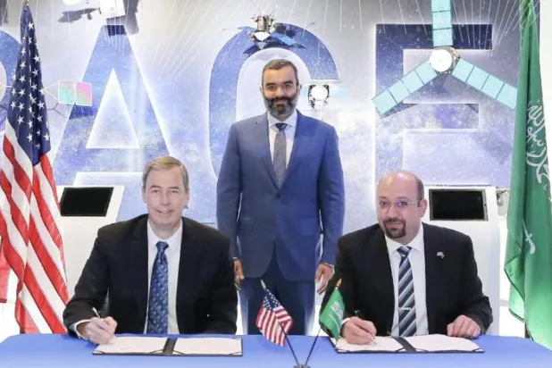 ABD ve Suudi Arabistan, uzay teknolojileri için bir araya geldi