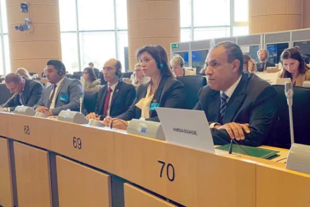 وفد مصري يُطلع «البرلمان الأوروبي» على تطورات ملف «حقوق الإنسان»