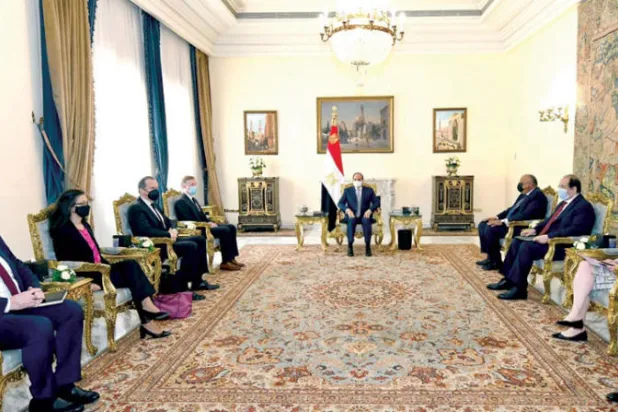 توافق مصري ـ أميركي على دفع التعاون في «مكافحة الإرهاب»