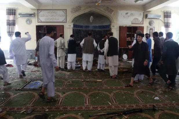تفجير سابق لمسجد في العاصمة كابل يونيو2020 « اب