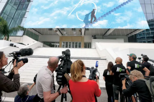 الملصق الرسمي لمهرجان «كان» السينمائي (أ.ف.ب)