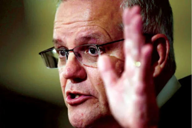 الانتخابات التشريعية ستكون بمثابة اختبار لشعبية رئيس الحكومة المنتهية ولايته سكوت موريسون (أ.ف.ب)