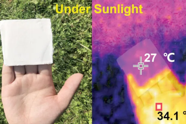 تحافظ الرغوة على البرودة في الشمس (دورية نانو ليترز)