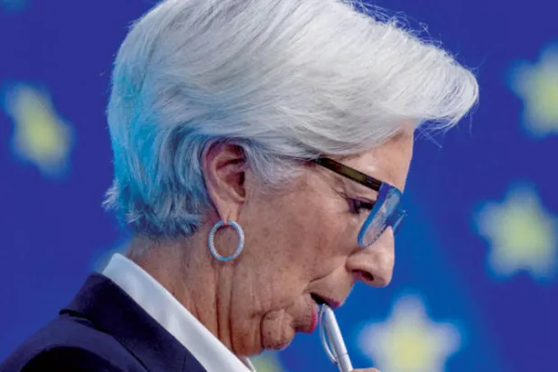 كريستين لاغارد رئيسة البنك المركزي الأوروبي (رويترز)