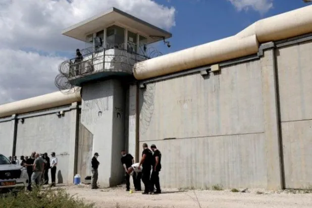 سجن جلبوع الإسرائيلي (إ.ب.أ)